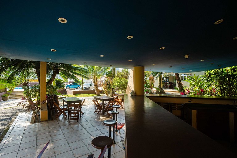 Loft sofisticado com vista e área de lazer