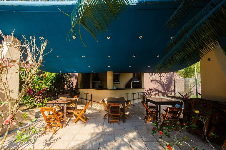 Loft sofisticado com vista e área de lazer