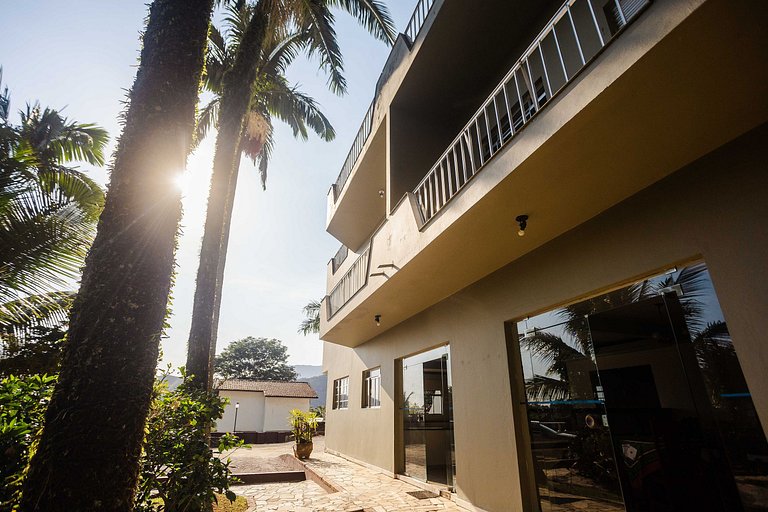 Loft sofisticado com vista e área de lazer