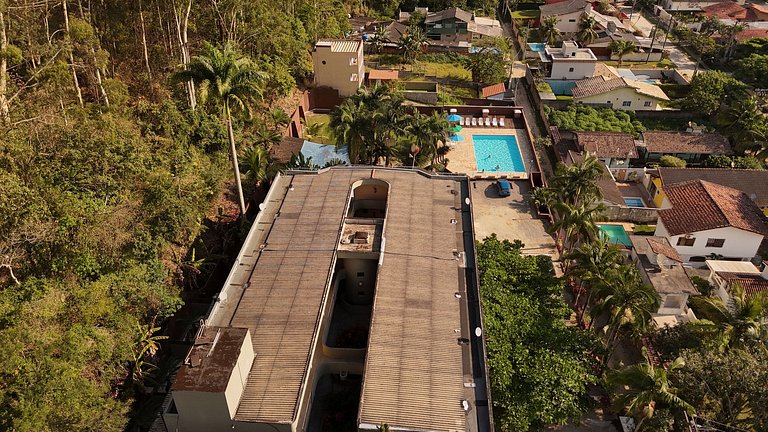 Loft sofisticado com vista e área de lazer