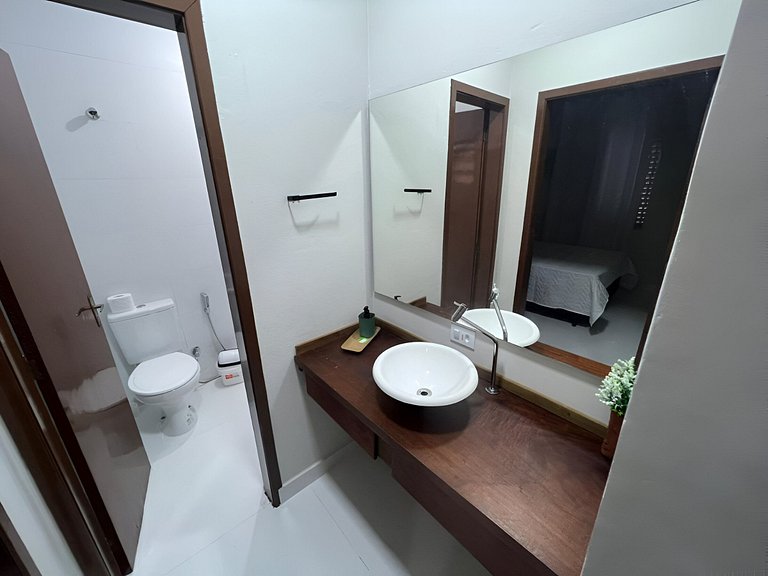 Loft aconchegante com vaga e área de lazer