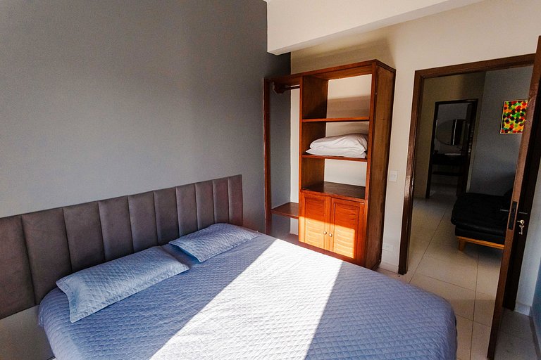 Loft sofisticado com vista e área de lazer