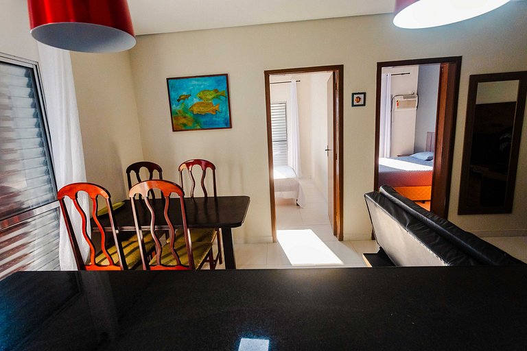 Loft sofisticado com vista e área de lazer