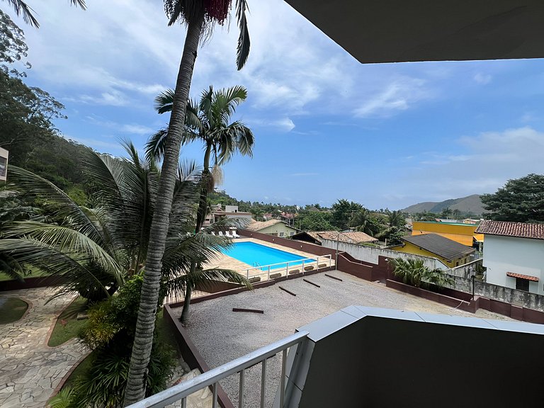 Loft sofisticado com vista e área de lazer