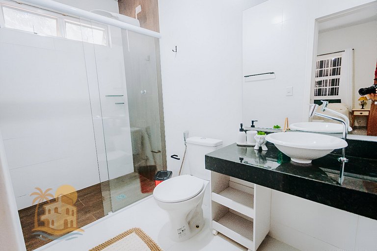 Casa c/ Piscina e Área Gourmet Perto da Praia