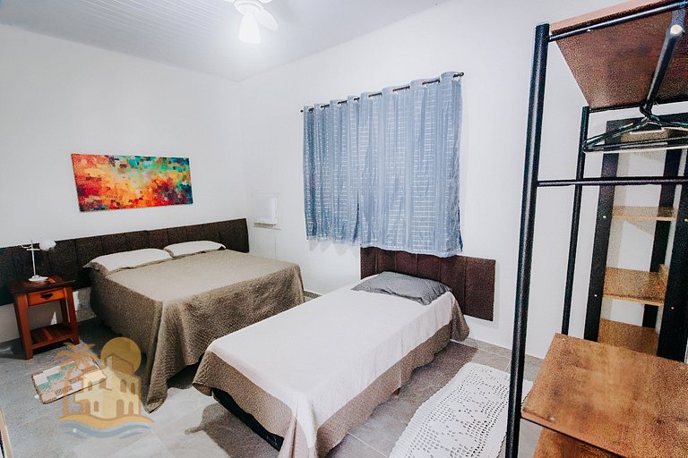 Casa c/ Piscina e Área Gourmet Perto da Praia