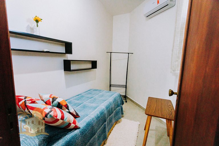 Conforto, Vista linda e Pé na Areia | Barequeçaba