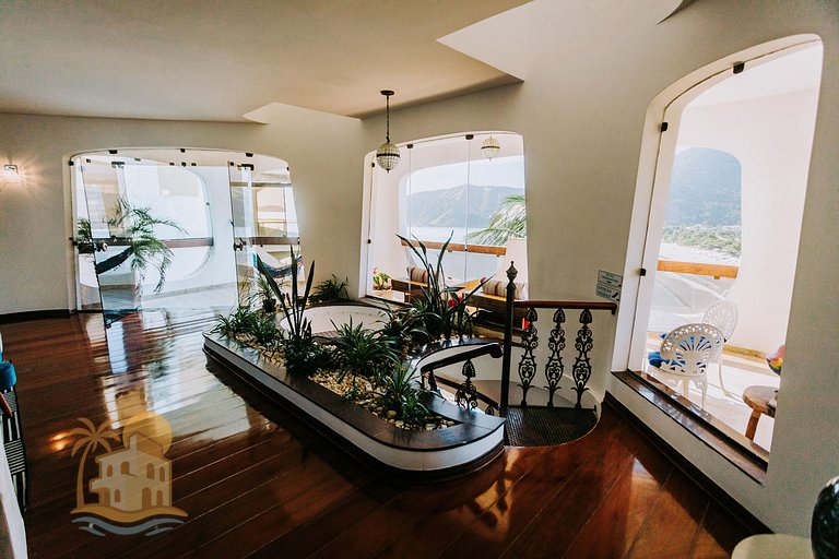 Conforto, Vista linda e Pé na Areia | Barequeçaba