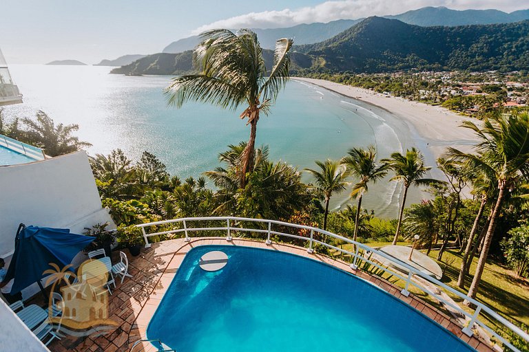Conforto, Vista linda e Pé na Areia | Barequeçaba