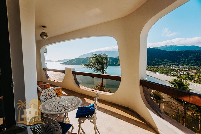 Conforto, Vista linda e Pé na Areia | Barequeçaba