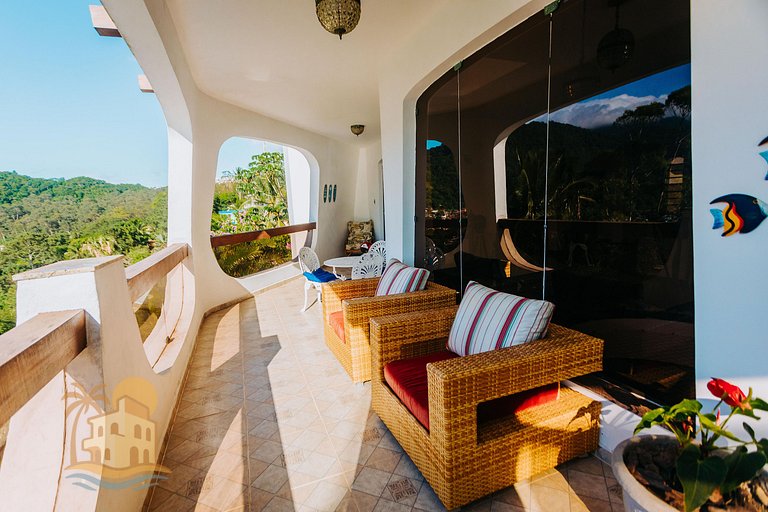 Conforto, Vista linda e Pé na Areia | Barequeçaba