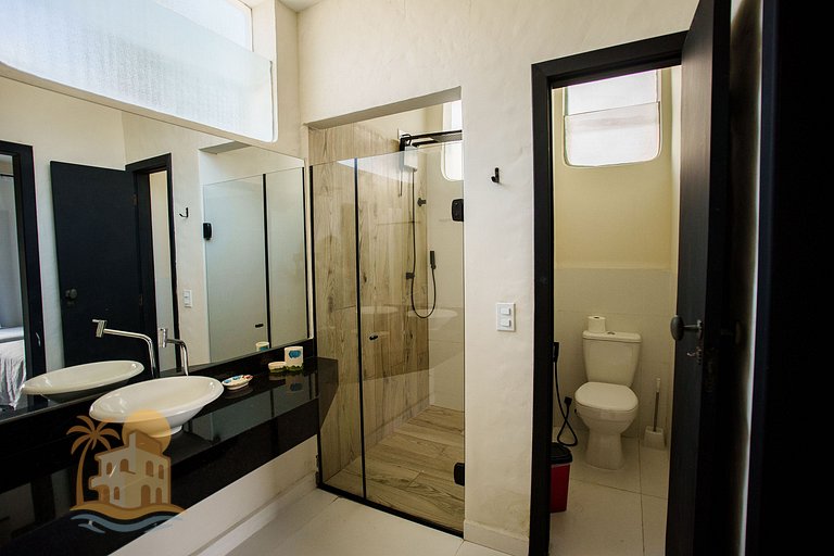 Casa com Vista para a Praia e Área Gourmet