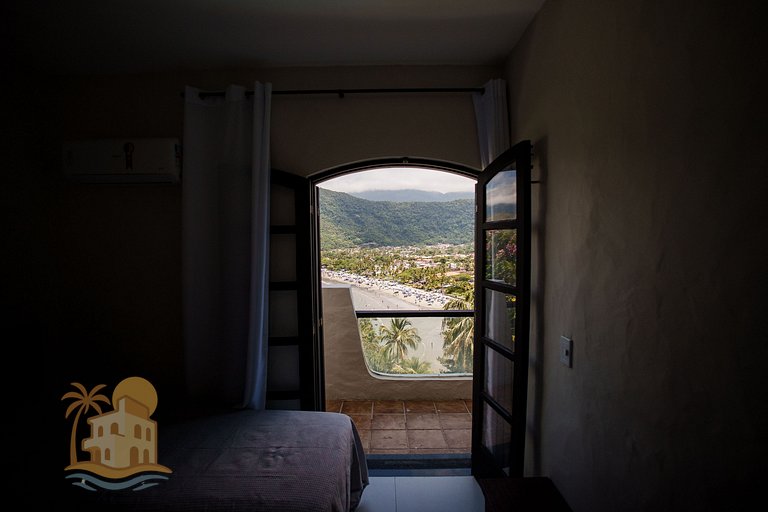 Casa com Vista para a Praia e Área Gourmet