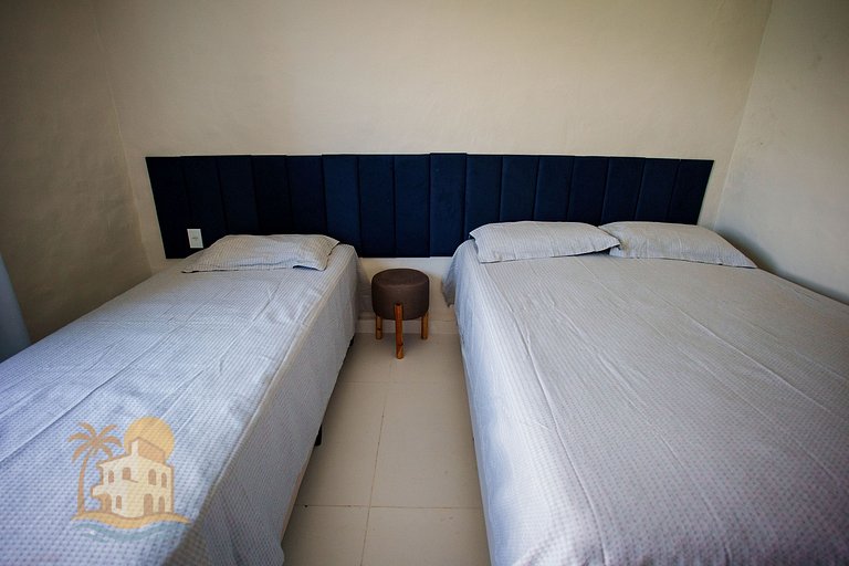 Casa com Vista para a Praia e Área Gourmet