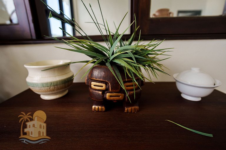 Casa com Vista para a Praia e Área Gourmet