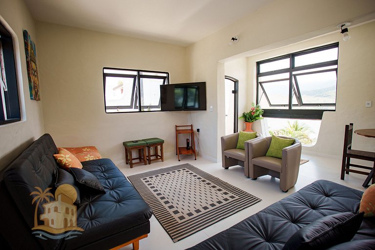 Casa com Vista para a Praia e Área Gourmet