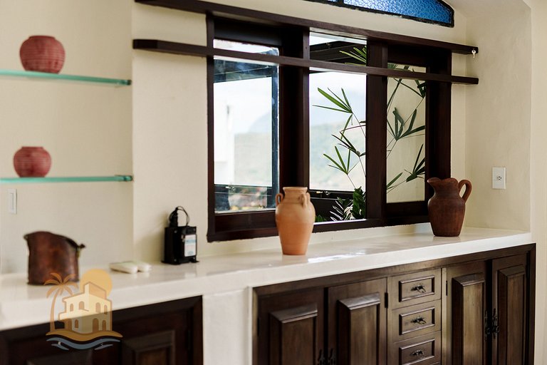 Casa com Vista para a Praia e Área Gourmet