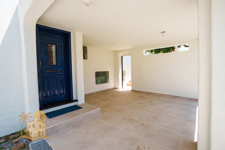 Casa com Vista para a Praia e Área Gourmet