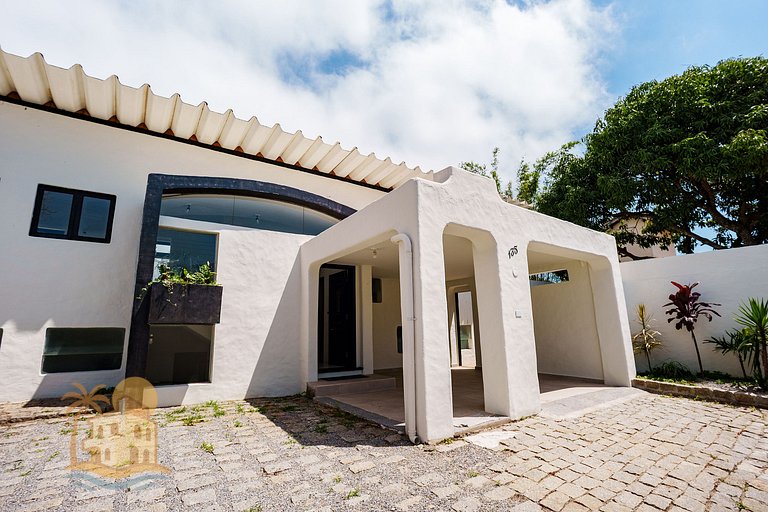 Casa com Vista para a Praia e Área Gourmet