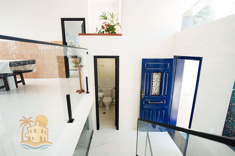 Casa com Vista para a Praia e Área Gourmet